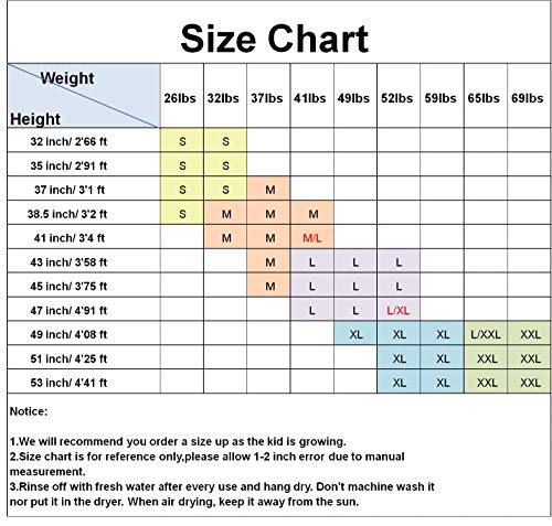 DIVE & SAIL Kids 2.5mm Wetsuit Thermal Warm Short Sleeve UV Protection Shorty Full Suit Stretch Swimsuits Sunsuit Purple S