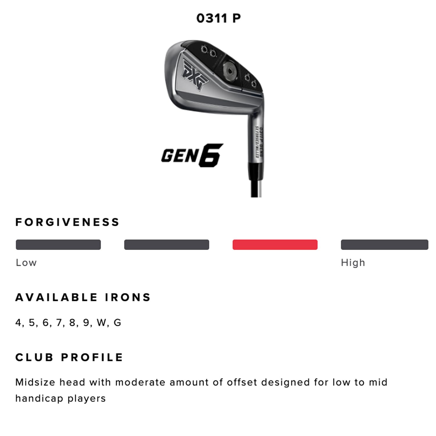 格安】PXG GEN1アイアン#5〜W6本セット Amazon.co.jp: PXG 0311 GEN6 P 