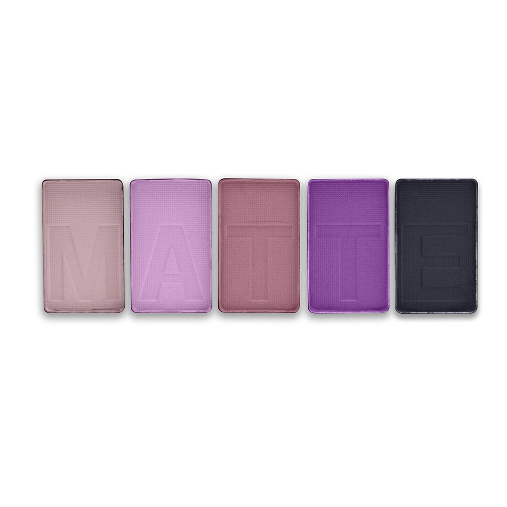 L.A. COLORS 5 Color Matte Eyeshadow Palette, Plum Pashmina CEM479 (Pack of 2) image 4