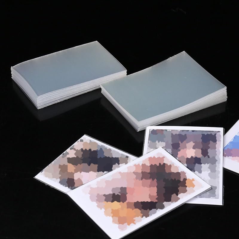 one piece card sleeve Amazon.com: 100 Pieces Clear Card Sleeves Clear Penny Card Sleeves Plastic  Soft Card Sleeves One End Opening Card Bag Card Protectors for Trading Cards  Sports Cards Baseball Card Photos, 61 x 88mm :