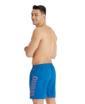 Costume Da Bagno Uomo Arena Fundamentals - Boxer In Tessuto Riciclato Con Tasche - Foto 3