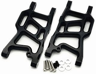 Aluminum Rear Lower Suspension Arms Black for Arrma 1/10 Seton AR330372