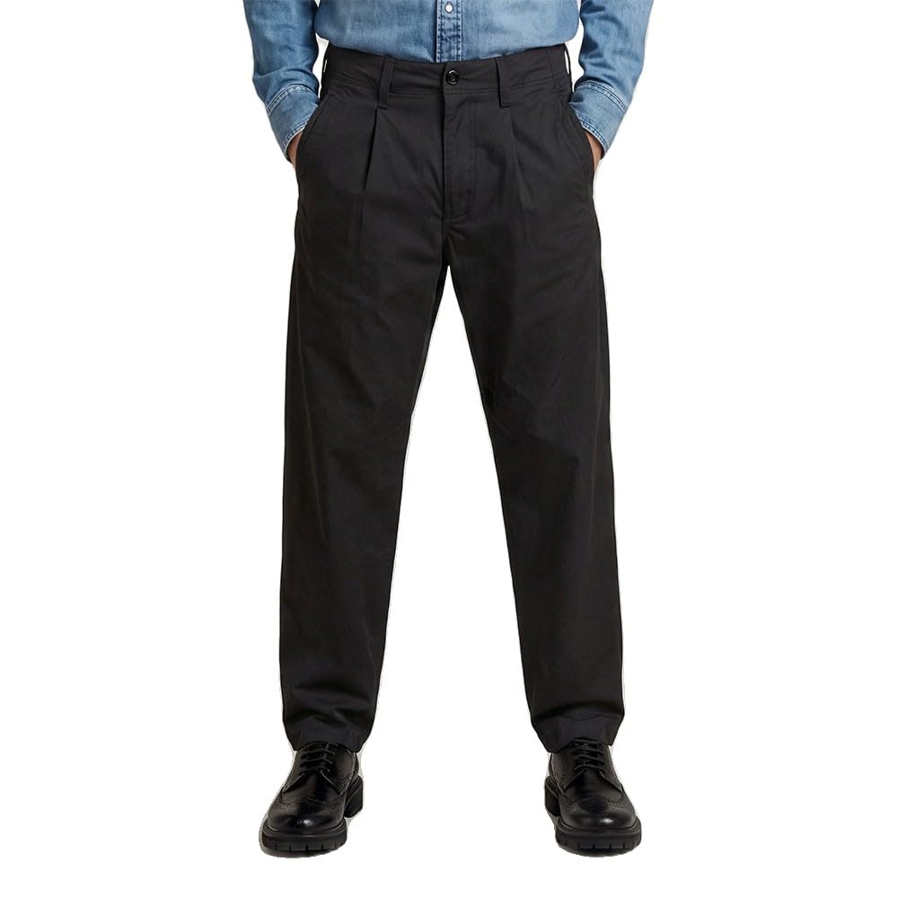 G-Star Herren Pants Pleated Loose Tapered Chino