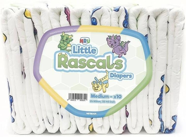 Little Rascals (PE Backed) - Medium - Pack of 10