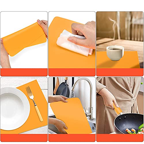 Guantes de algodón para horno y microondas resistentes al calor lavables 6