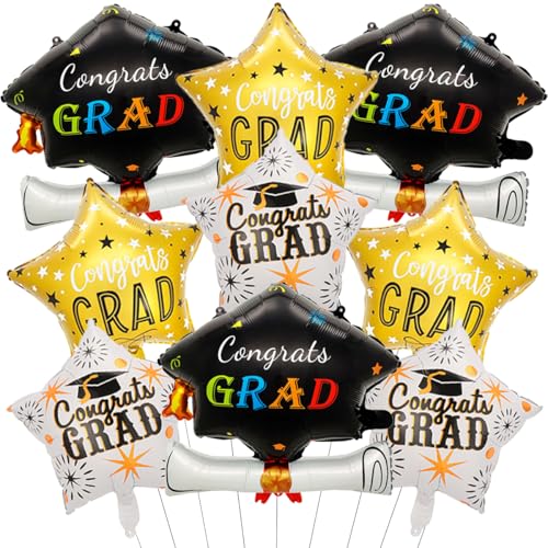 Congrats Grad Balloons Graduation Cap Balloon Graduation Balloons
