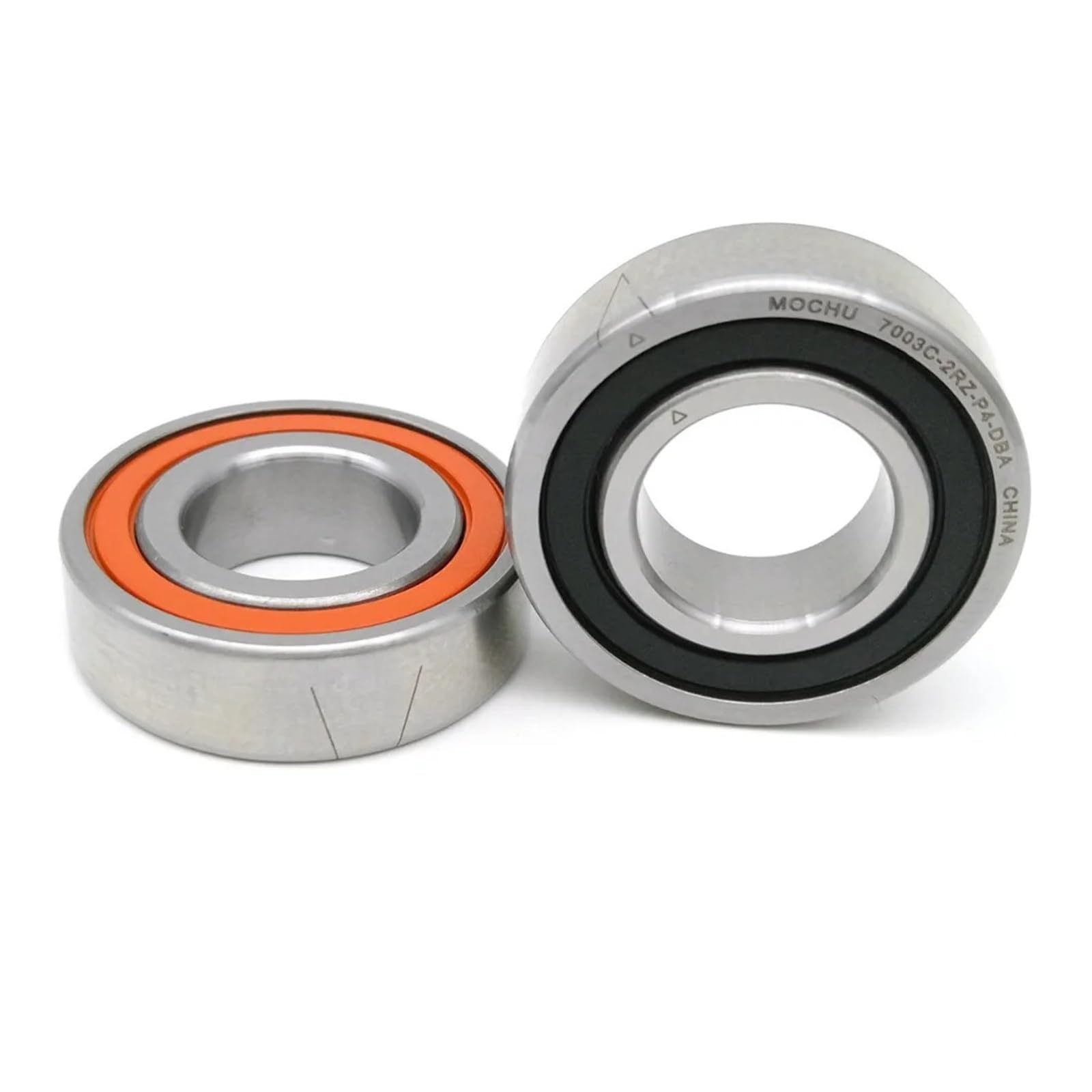 VDOQTLJT 1 Pair 7003 7003C 2RZ P4 DBA 17x35x10 17x35x20 Sealed Angular Contact Bearings Speed Spindle