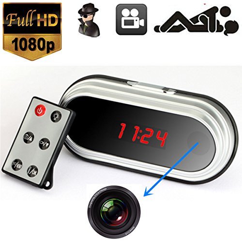 ZVision HD 1080P Spy HDMI Camcorder Hidden Alarm Clock Camera DVR Digital Video Recorder
