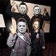 Michael Myers Maske for Halloween Erwachsene Full Head Latex Maske,Halloween Horror Cosplay Kostüm Latex Masken (C)