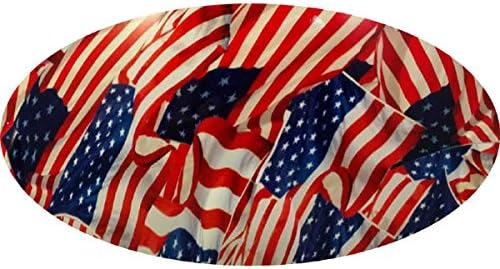 Texas America Safety Company USA Wavy Flag Full Brim Style Hydro Dipped Hard Hat