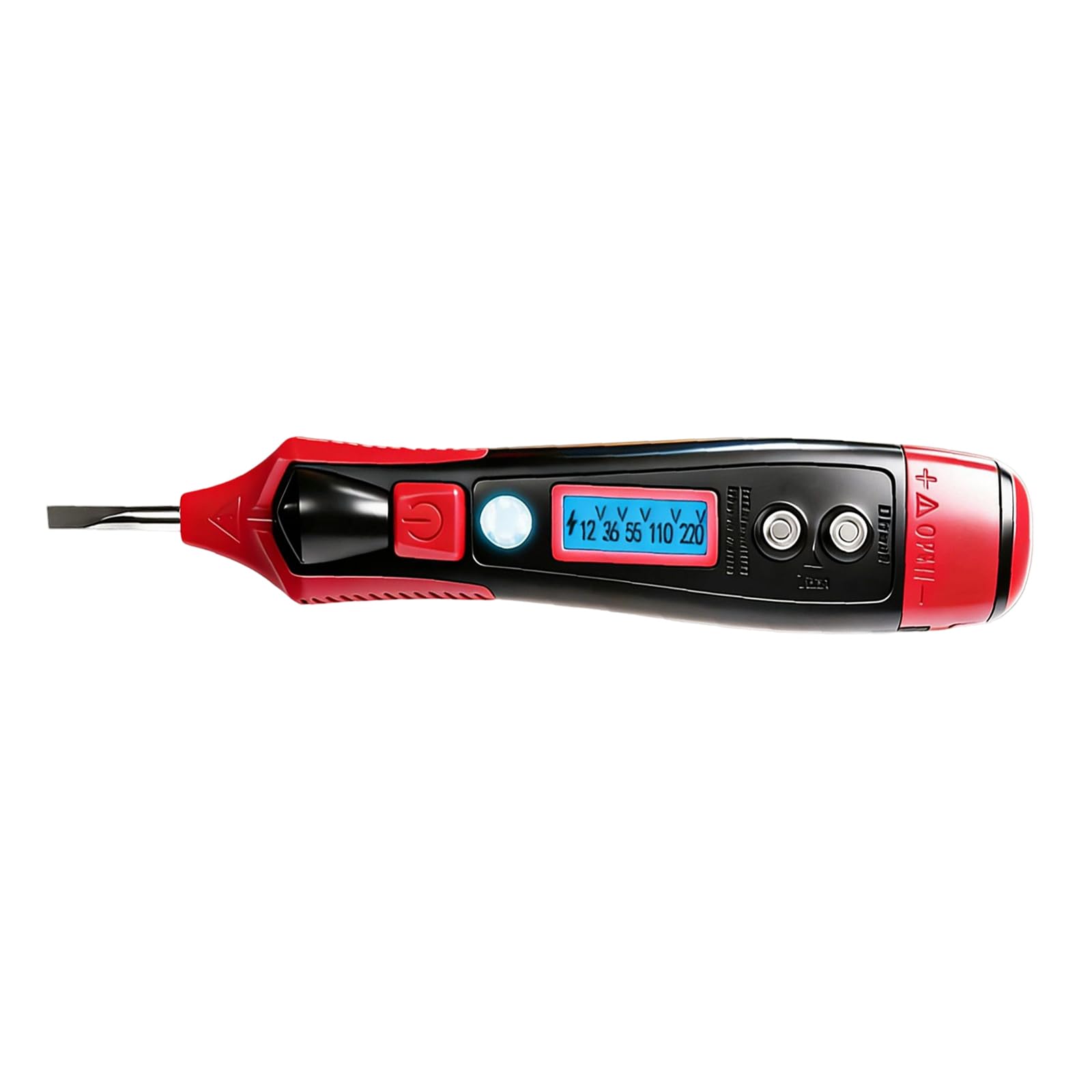 Accuracy Electric Tester Pen with Visual Display & Night View Light Current Detector for Easy Fault Location Digital Potential Tester Pen