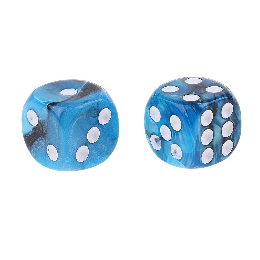 ATORSE Toy 30x Six Sided D6 Dice Dotted 16mm Die Toy for Dungeons and Dragons Props-Toys & Hobbies-Games-Role Playing Games-Dungeons & Dragons-Accessories & Dice-image-46