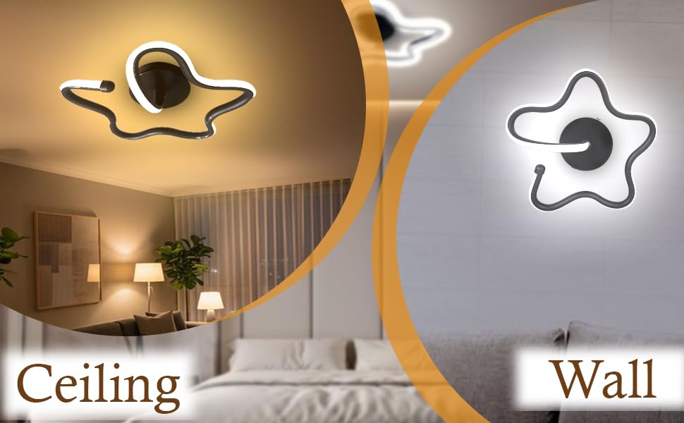 Image of Designer LED Ceiling Light | 50 V | 3 Colour Modes | Decorative Modern Jhoomer /Chandelier Light for False Ceiling | Best for Bedroom Living Room Hall Balcony Office