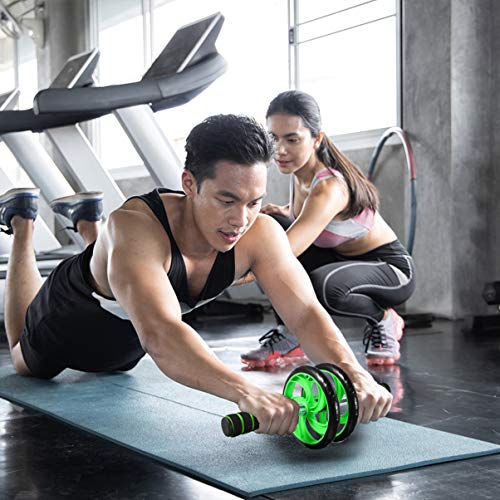 Kit de rolo de roda ABS 7 em 1 da Besportble, faixa de resistência, tapete de joelho com corda de pu