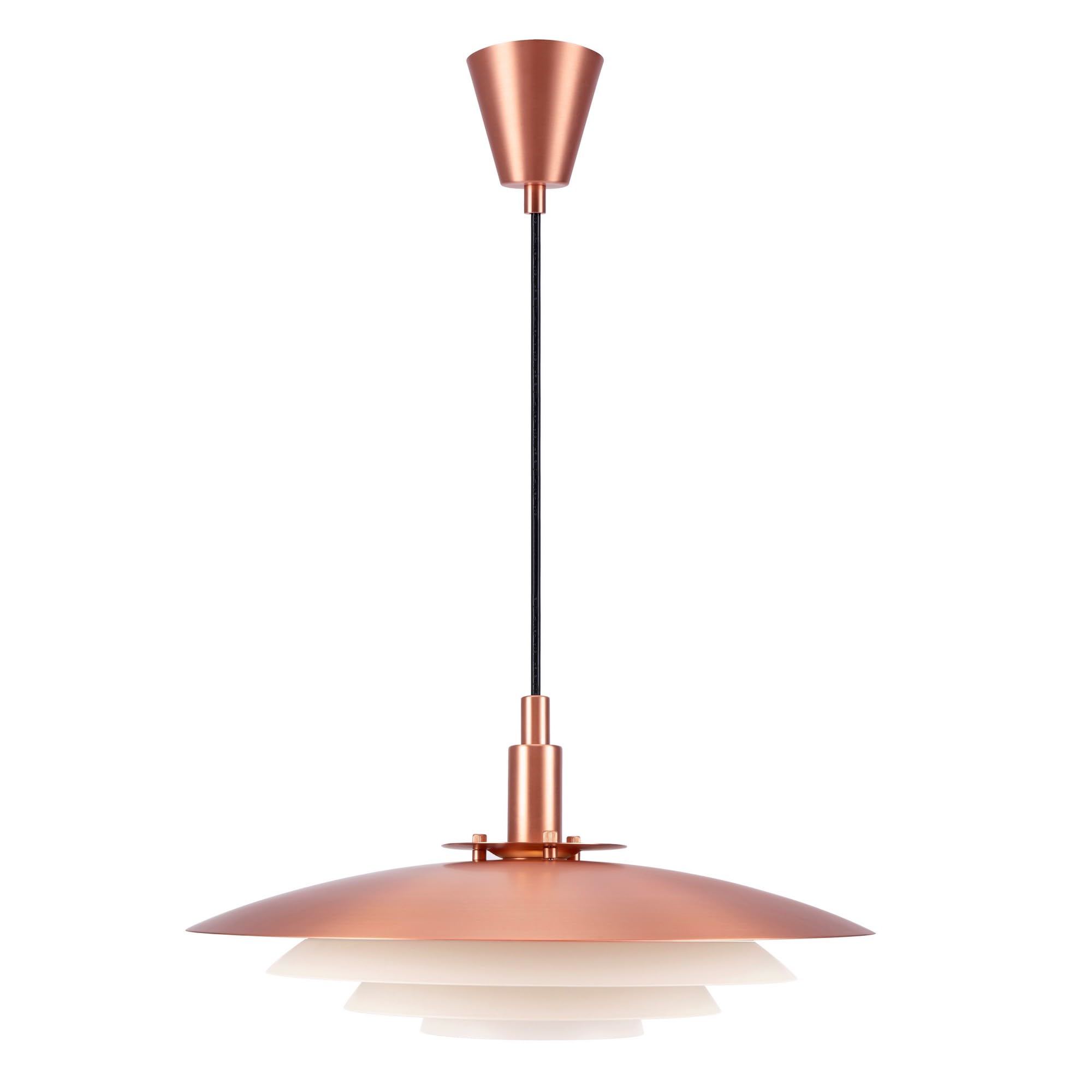Nordlux Bretagne Indoor Pendant Light Brown Metal G9 Layered Shades - Kitchen, Bedroom, Living Room Mains Powered, IP20
