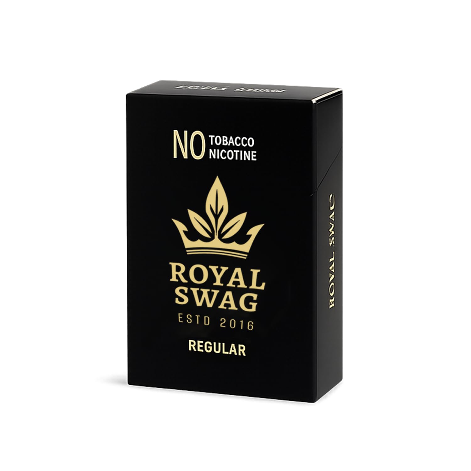 Royal Swag King Size Herbal Sticks Regular Flavour Nicotine Free Natural Herbal Alternative Plant Based Wellness Sticks 10 Pack