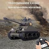 Stylomira char RC 1/16 tourelle 320° avec fumée et son photo 3