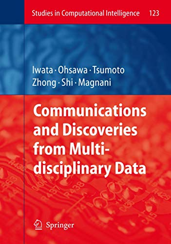 Communications And Discoveries From Multidisciplinary Data (Studies In Computational Intelligence): 123 view 2