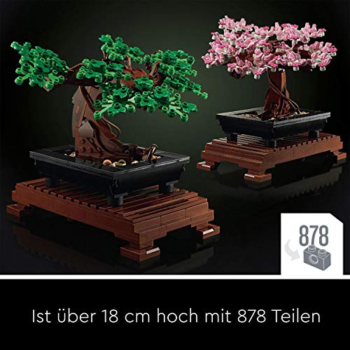 LEGO 10281 Icons Bonsai Baum, Kunstpflanzen-Set zum Basteln für Erwachsene, Zimmerdeko, Geschenkidee, Botanik-Kollektion… – Bild 6