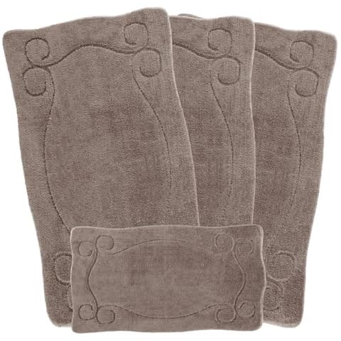 Emmahome Romany Gypsy Washable Mat Set Cover