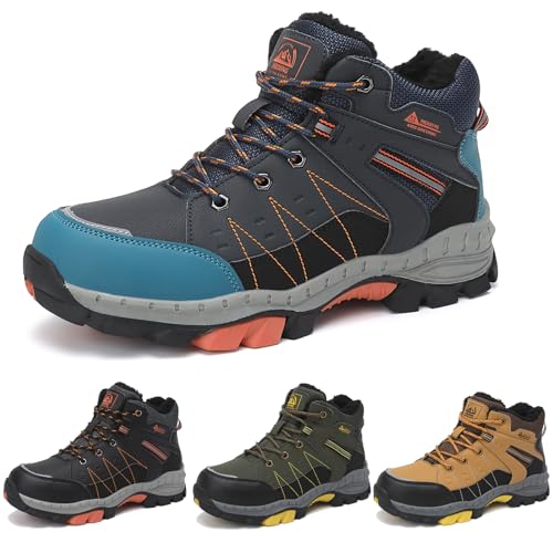 ASTERO Winterschuhe Jungen 31-38 Winterstiefel Kinder mit...