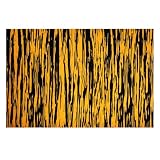 Banworks 43,5 x 29 cm, 4 camadas, placa de raspadinha para baixo para guitarra em branco, 435 x 290 mm, para guitarra elétrica/acústica baixo JT/HBMP-01 Tawny Stripe