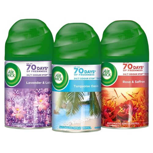 Airwick Freshmatic Automatic Room Freshener Refill - 250ml & Freshmatic Automatic Room Freshener Refill - 250ml | Rose & Saffron & Freshmatic Automatic Room Freshener Refill - 250ml Red (B089FL3XYH) Amazon Price History, Amazon Price Tracker