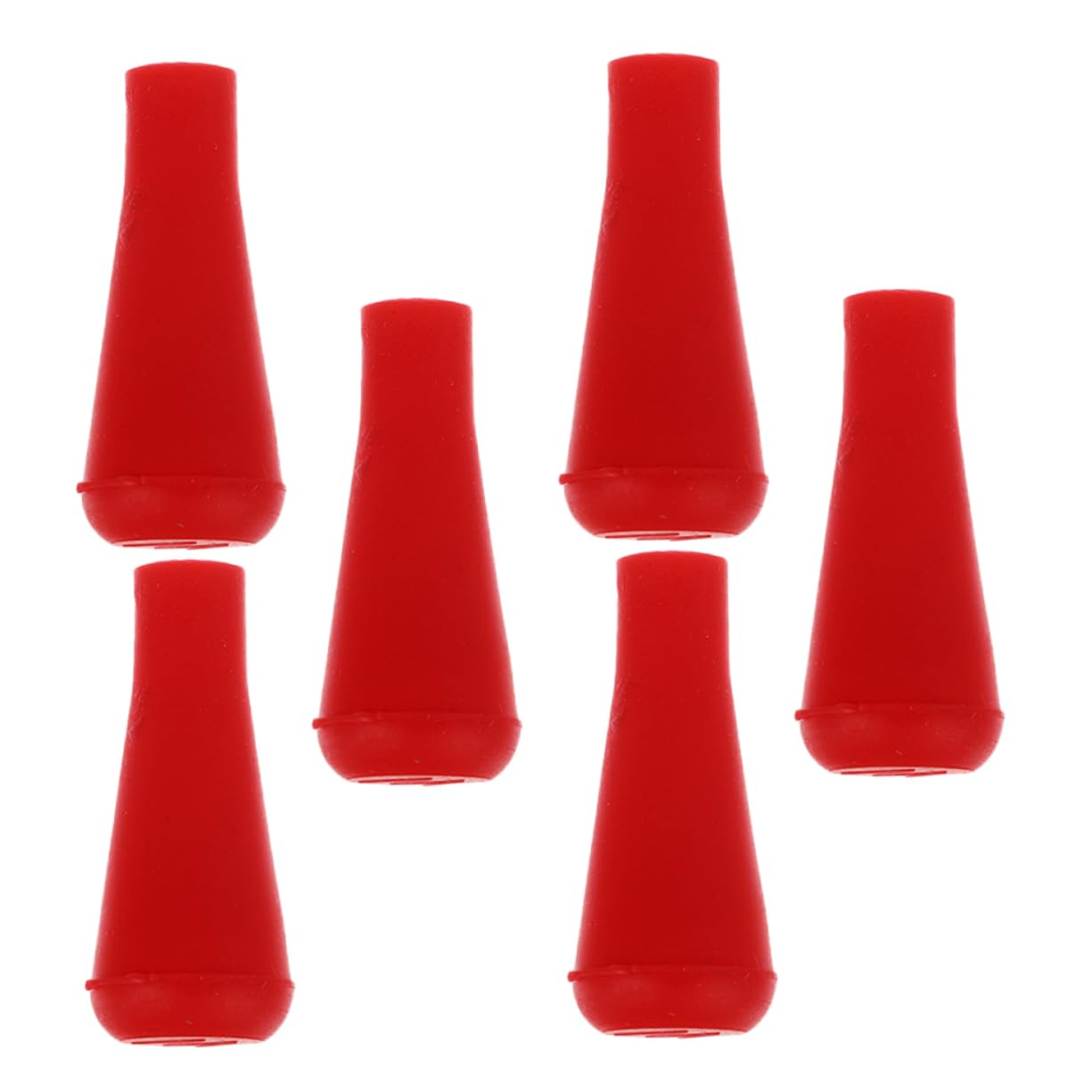 MUELODSIC Practice Archery Safely 6 Pack Soft Rubber Arrowheads for Outdoor Hunting Training Sessions