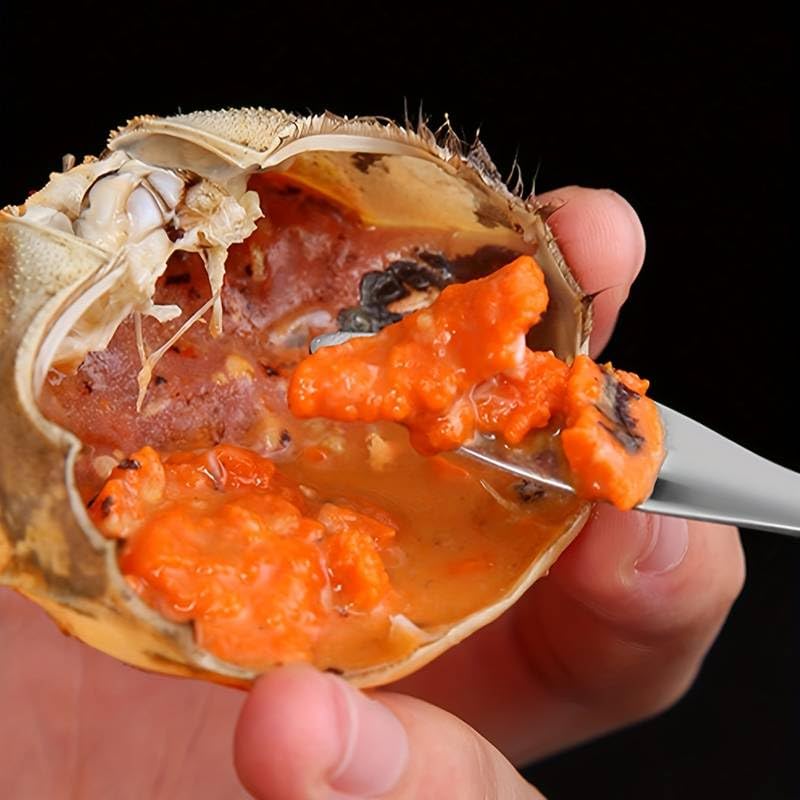 Pinza e forchetta per frutti di mare, utensili e attrezzi per frutto - immagine 4