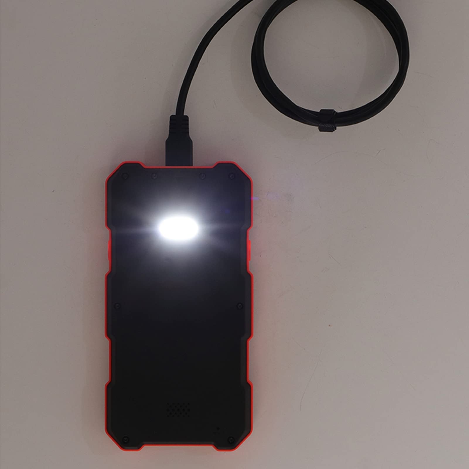 Przemysłowa Kamera Inspekcyjna, Ekran HD 4,5 Cala, 8 Diod LED, Widoczna odległość 3,5 M, Kąt Widzenia 70°, wodoodporność IP67, do Napraw Samochodowych, Wykrywanie Rurociągów,