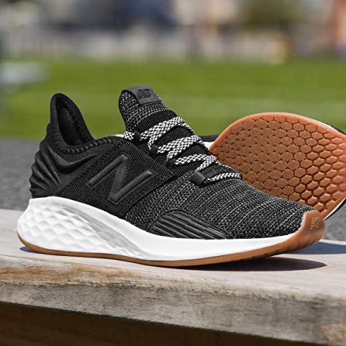 Image of New Balance Men's Fresh Foam Roav V1 Sneaker, Black /Summer Fog, 7 W US