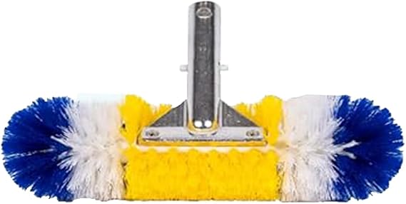 Poolzilla Pool Brush [3 Pack] - 360 Degree Bristles, with 12 Inch, 18 Inch, and 24 Inch for Outdoor and Indoor Swimming Pools, Spas, Hot Tubs