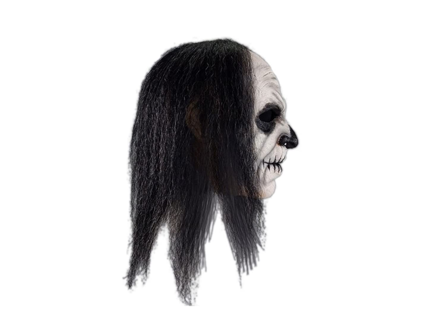 Ghoulish Productions - Maska Voodoo Horror z linii Witch Doctor. Ten wytrzymały lateksowy kostium jest ręcznie malowany i jest idealny na Halloween i imprezy kostiumowe. Rozmiar dla dorosłych.