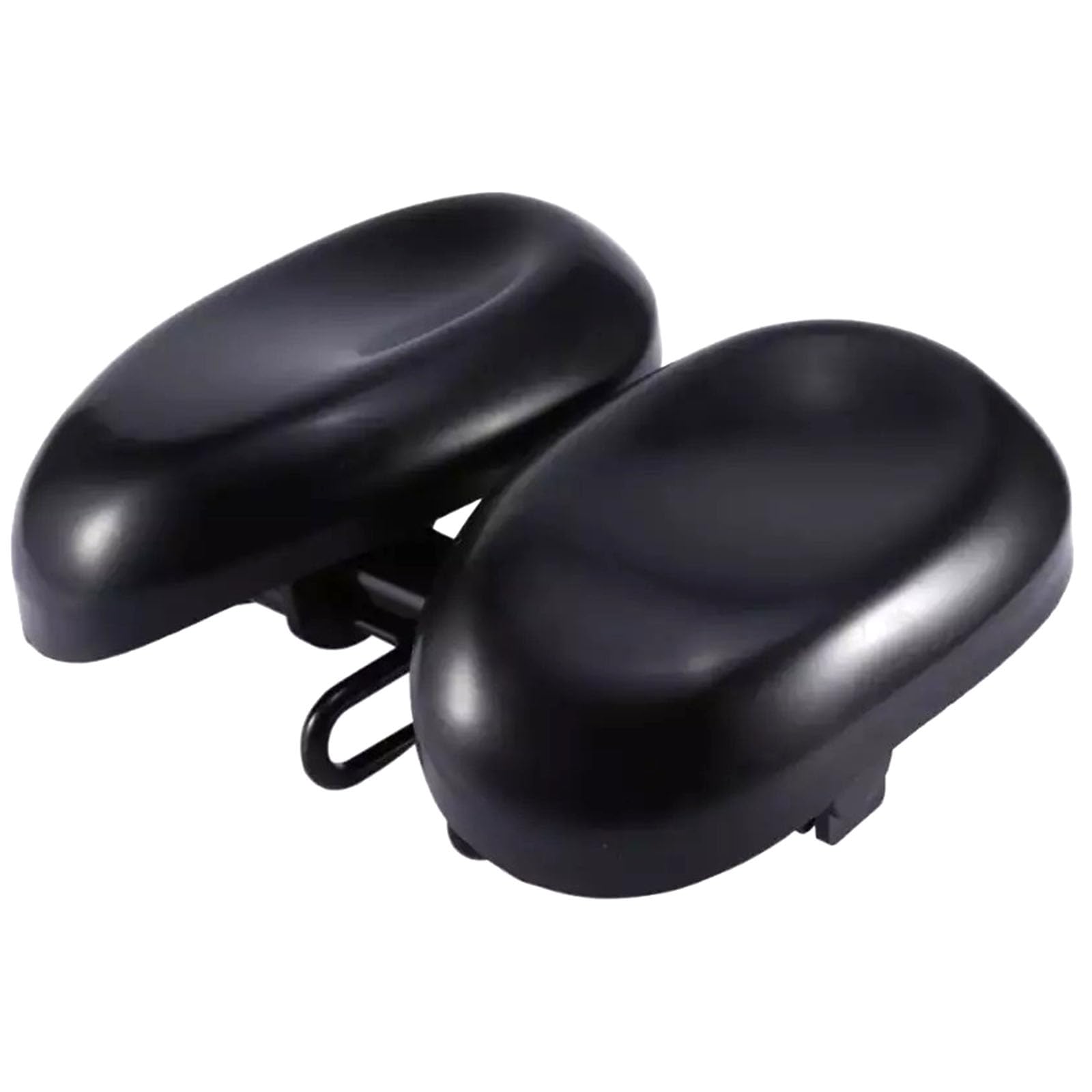 FOLODA Asiento con espuma de dos capas y apertura anatómica para hombre y mujer, sillín de ciclismo transpirable