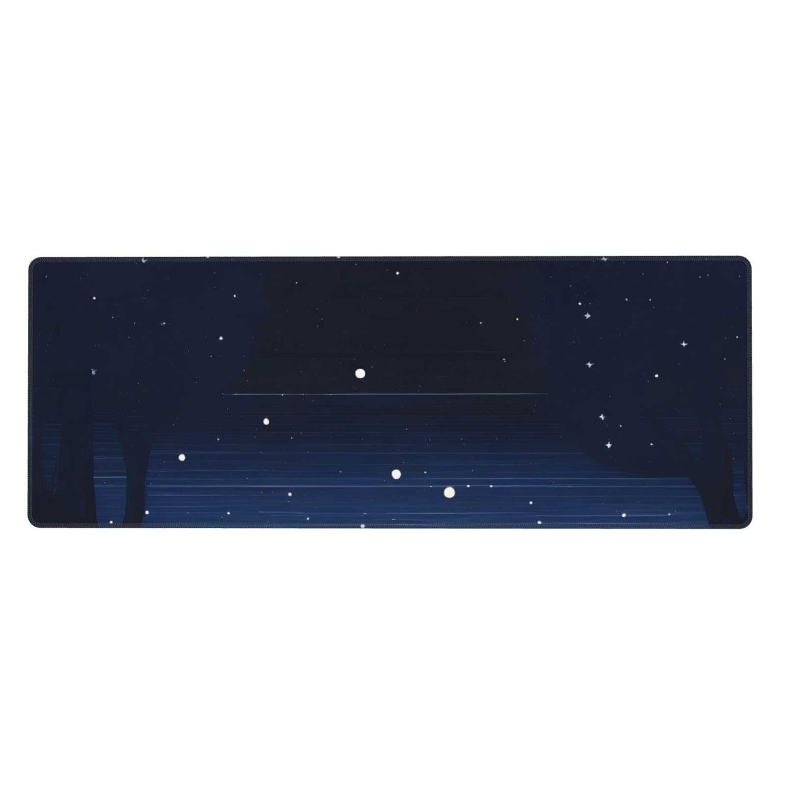 Tapis de clavier Night View aux finitions soignées bords cousus - 8