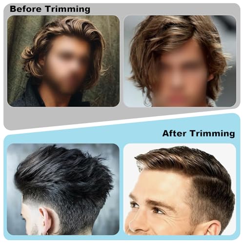 Peine Fade para corte de cabello, 2 piezas, blanco miniatura 3