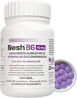 Nesh B6 40mg - Vitamina B6 | Piridoxina - 90 Comprimidos