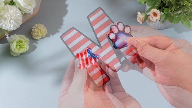 Juego de 17 Imanes Decorativos Patrióticos miniatura 7