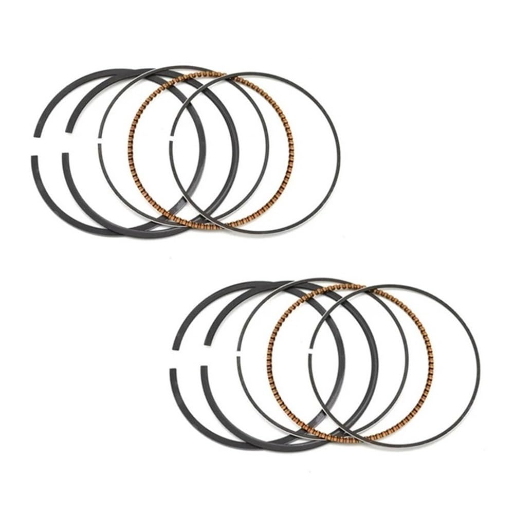 2 Set di Fasce Elastiche for pistone Std da 62 mm for Moto, Adatte for ZZR250 EX250 GPZ250 GPX250 KLE250 ZZR Ex GPZ GPX KLE 250