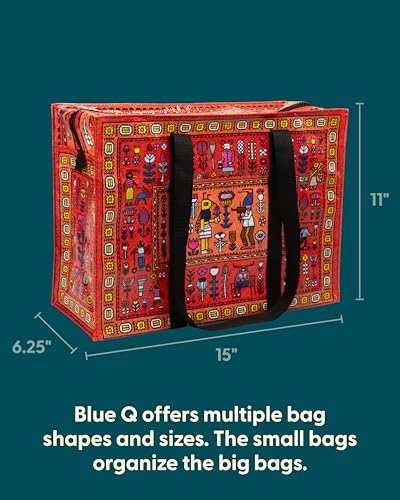 Bolsa Tote para Hombro Reutilizable Blue Q miniatura 2