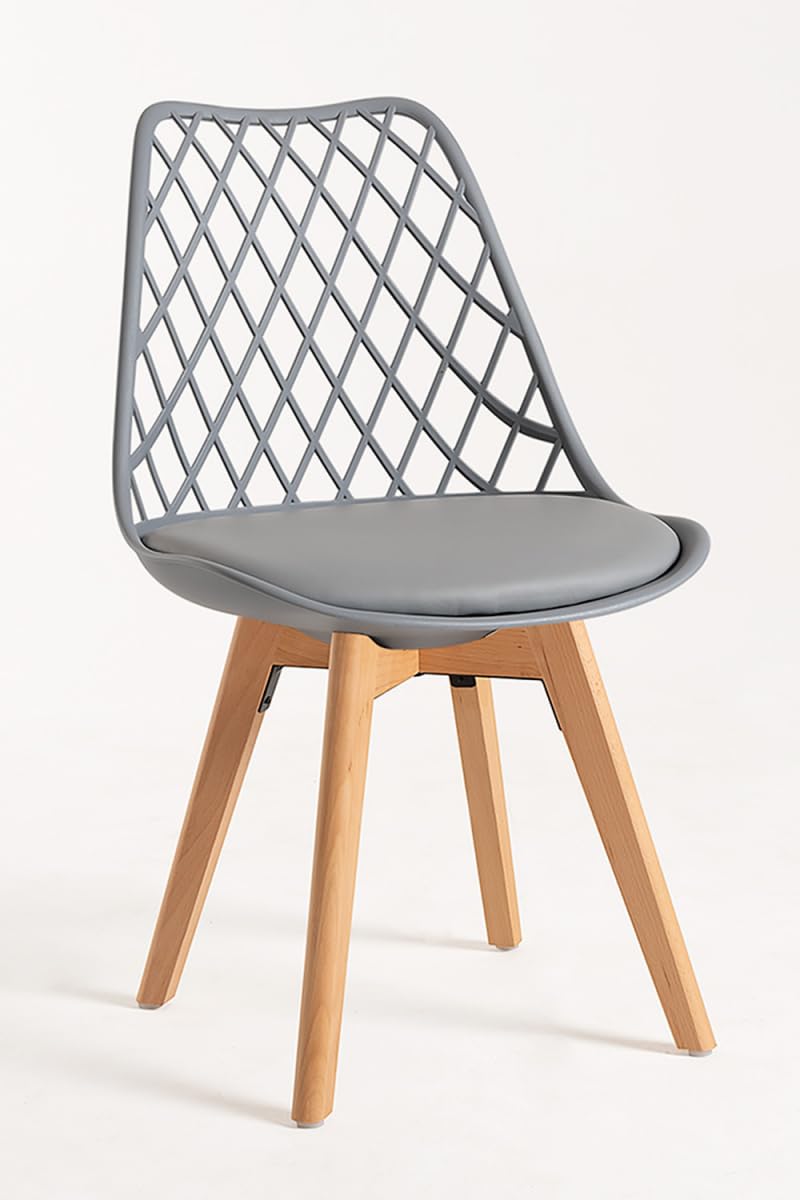 Regalos Miguel - Packs Sillas Comedor - Pack 2 Sillas Mima - Gris Claro