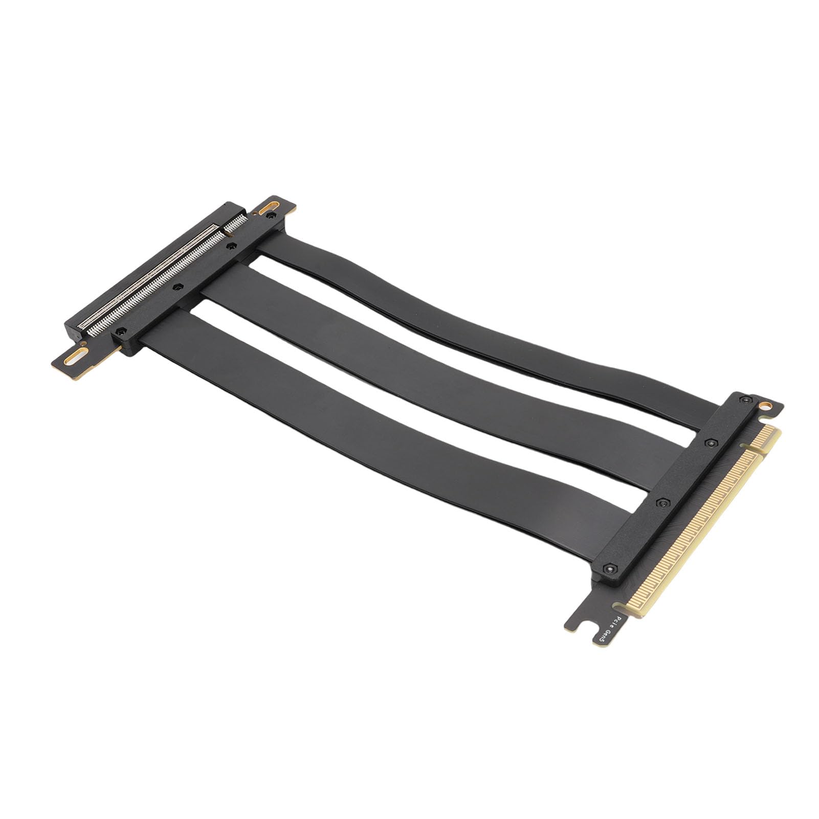 Cryfokt Kabel Przedłużający GPU, Przeciw Przedłużacze Interferencyjne Elektromagnetyczne PCIE 5.0 X16 do Obudowy PC (30cm)