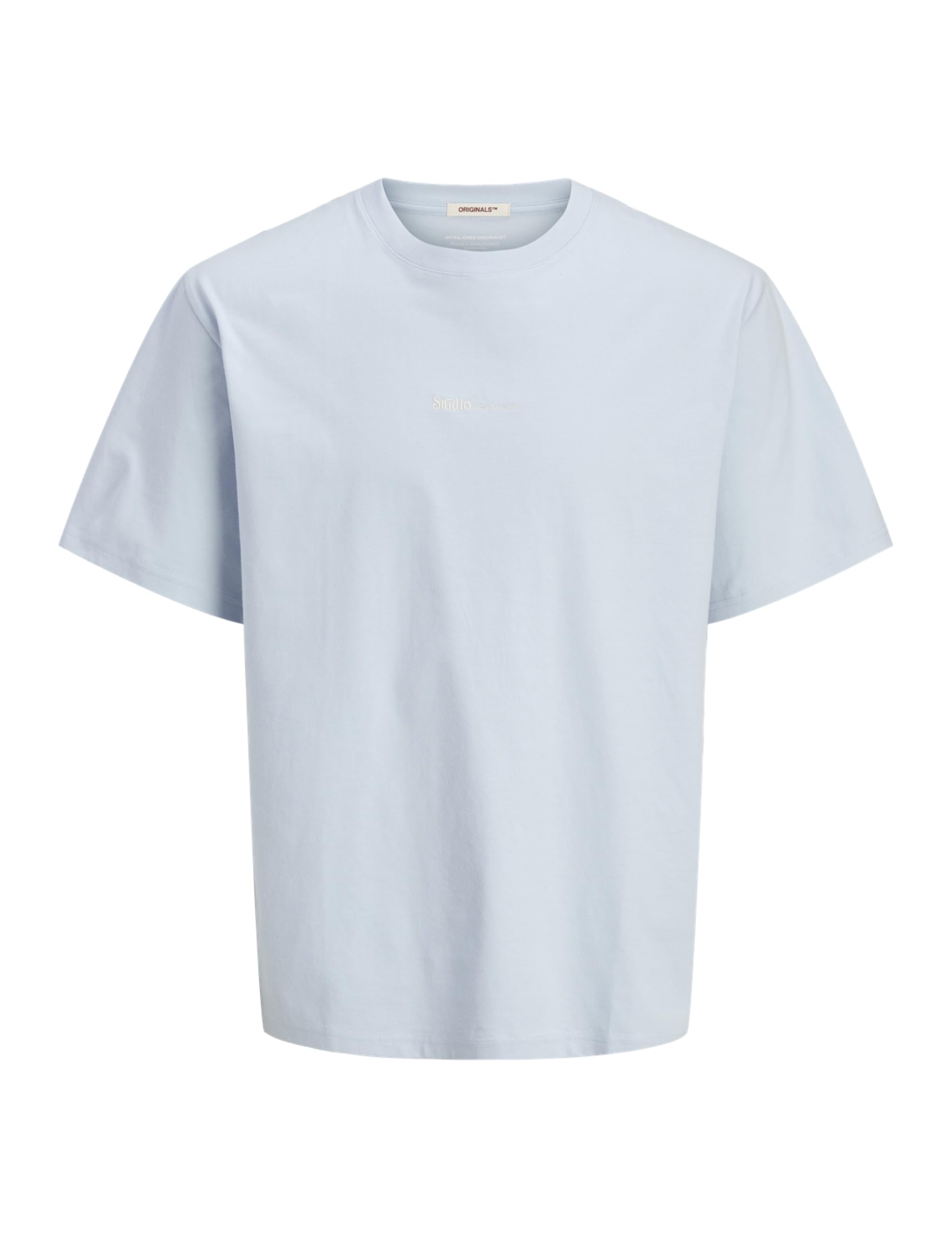 JACK & JONES Joracapulco Minimal Branding Tee Ss Cn, Skyway, L