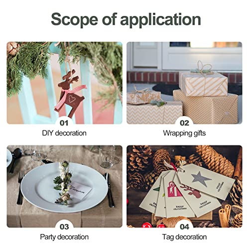 Jalan 4 x 20 m Nastro in Carta di Rafia