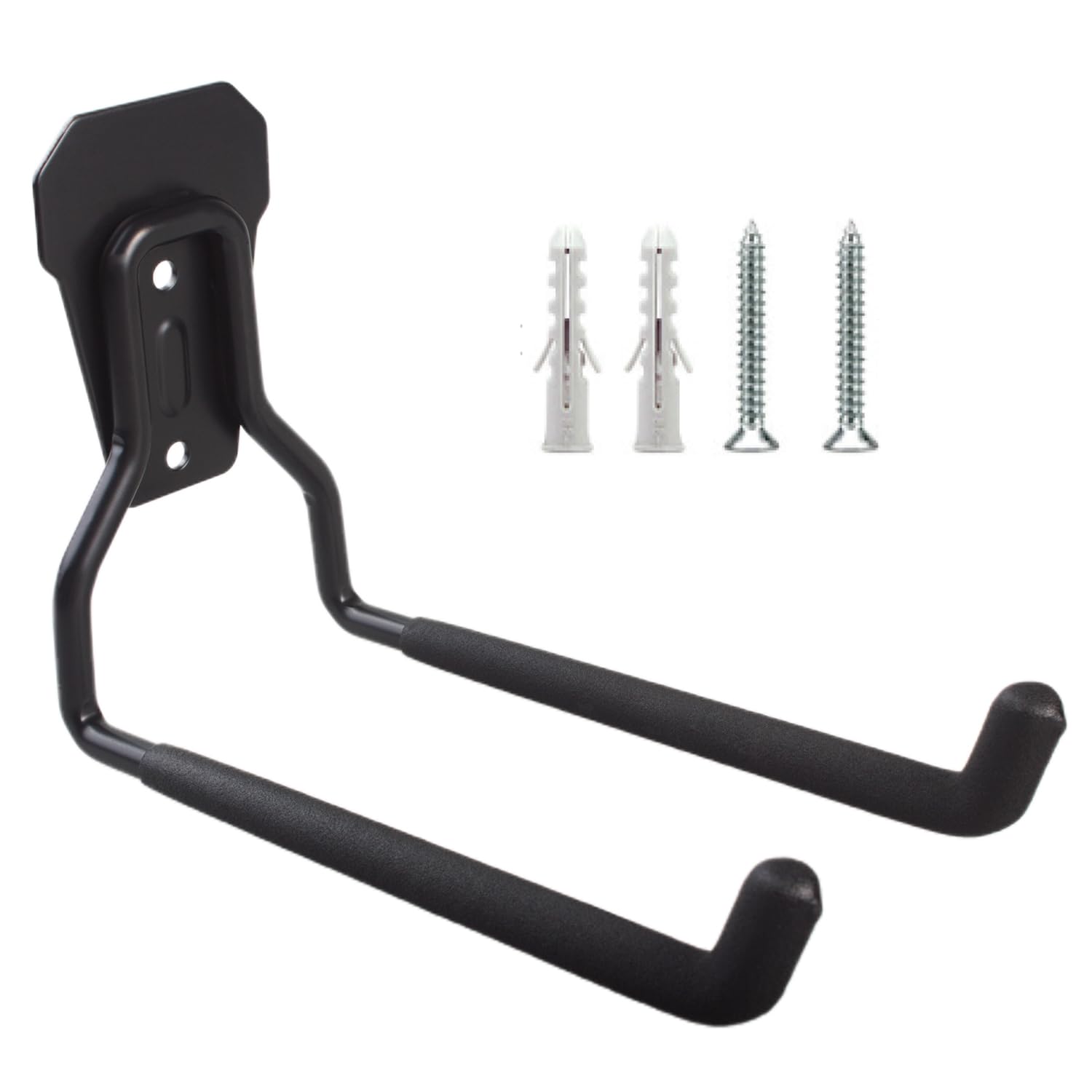 Maclean Garage Wall Mount for Tires Garden Tools Ladder Hoses Bicycles Steel max Load 35kg MC-440