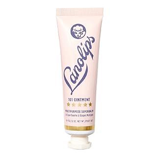 Lanolips 101 Ointment Multipurpose Superbalm - Natural Healing Lanolin Moisturizer - Great for Cracked Lips, Cuticles + Dr...