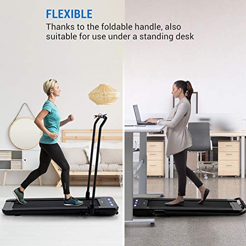 Capital Sports Workspace GO Plus Laufband, Tischlaufband & Office Cardio, Leistung: 550 Watt, 12 cm Höhe, 30 kg… – Bild 3