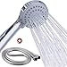 Duschkopf mit Schlauch 1,5M Hochdruck 3 Strahlarten Handheld mit Brauseschlauch und Teflonband