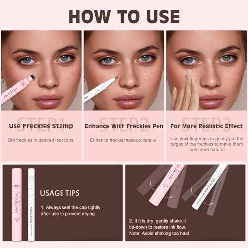 Freckle Stamp Light Brown & Medium, 2 PCS miniatura 5