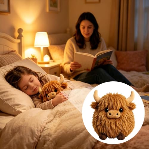 Muñecas de animal de vaca de peluche ideales para regalos de cumpleaños y premios de clase 3
